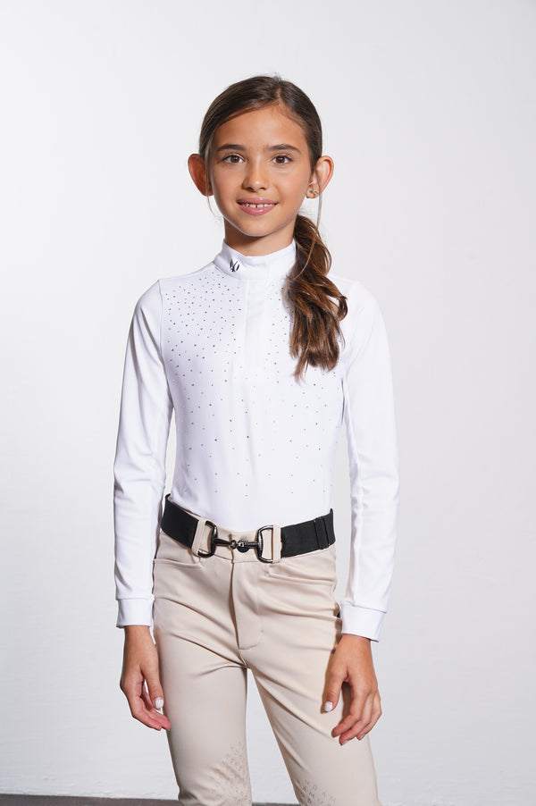 CAMISA COMPETENCIA MANGA LARGA KIDS ELEKTRA