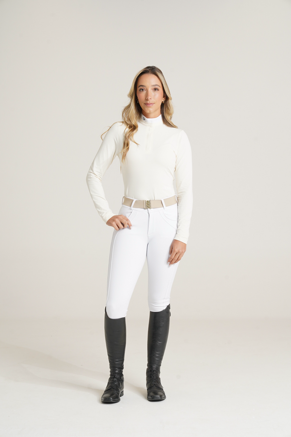CAMISA COMPETENCIA MANGA LARGA GOLD