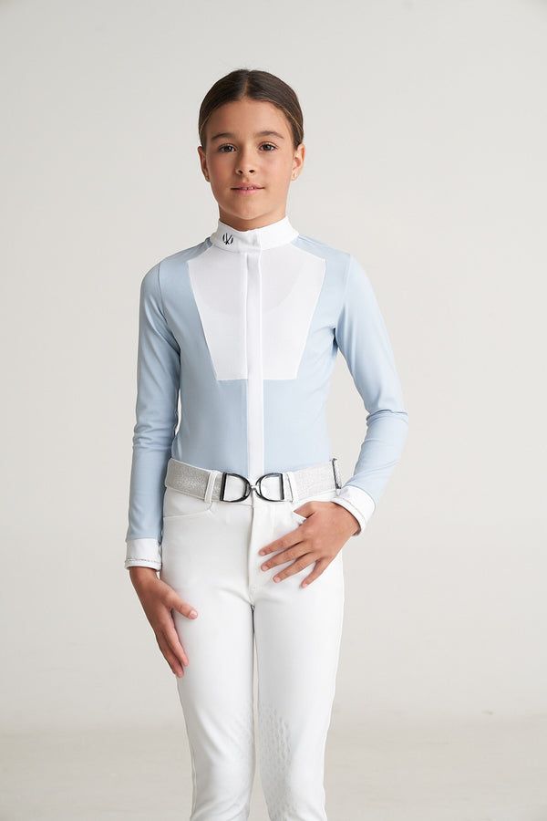 CAMISA COMPETENCIA MANGA LARGA KIDS DORETTE
