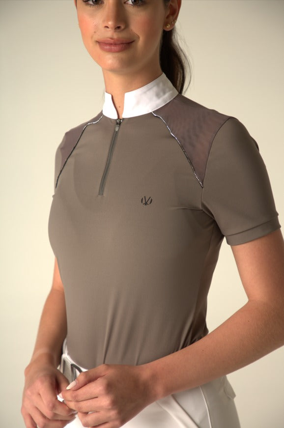 CAMISA COMPETENCIA MANGA CORTA MUJER MYLA